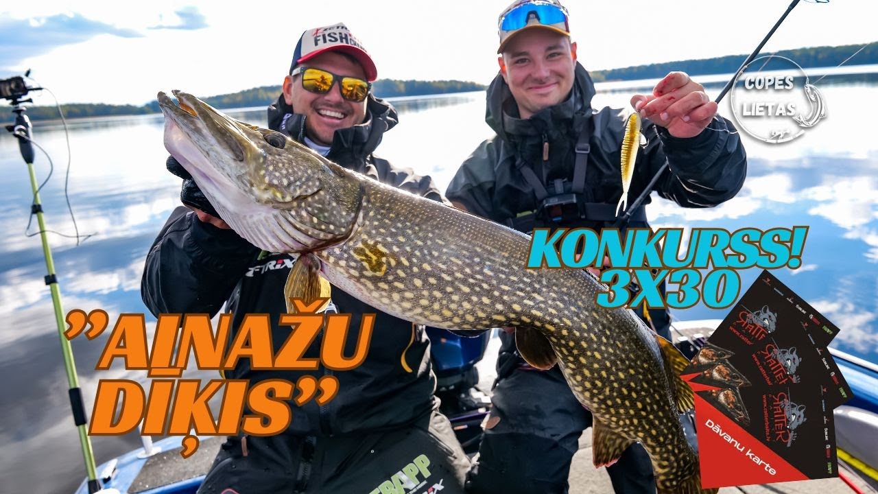 CopesLietas S2E22 ''Ainažu dīķis'' Metri un snoekbar-i