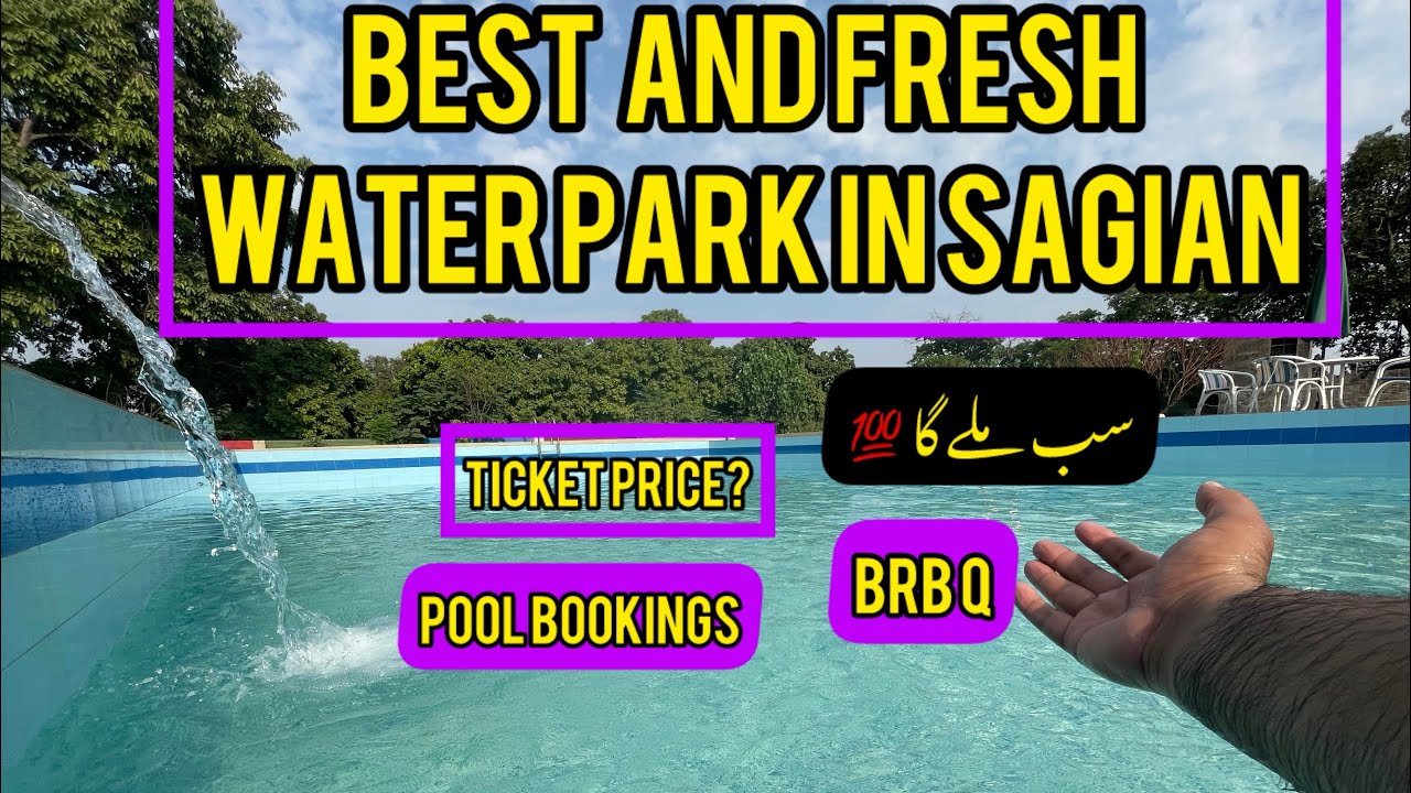 Best Water Park near Saggian Bridge Lahore💯 #waterpark #saggianpul #lahore