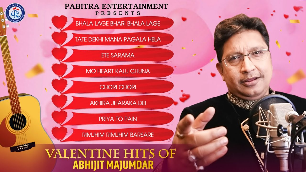 Valentine Hits of Abhijit Majumdar | Jukebox | Romantic Songs | Abhijit Majumdar | Audio Jukebox