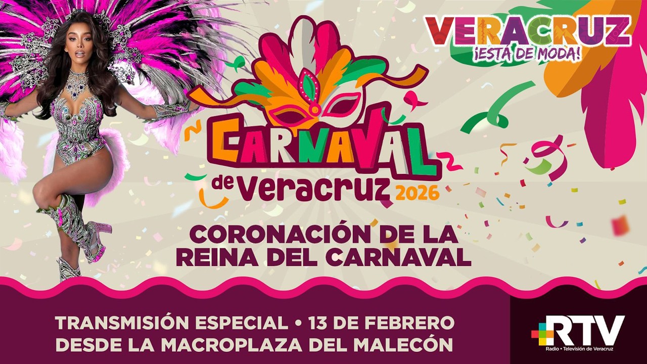Coronación de la Reina del Carnaval de Veracruz 2026