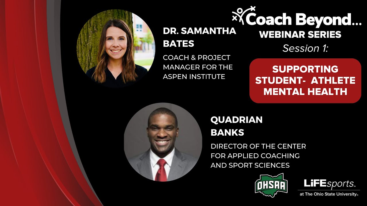 Coach Beyond... webinar series 1: Supporting student-athlete mental health
