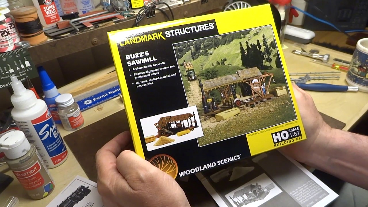 Review:  Woodland Scenics HO Sawmill Kit