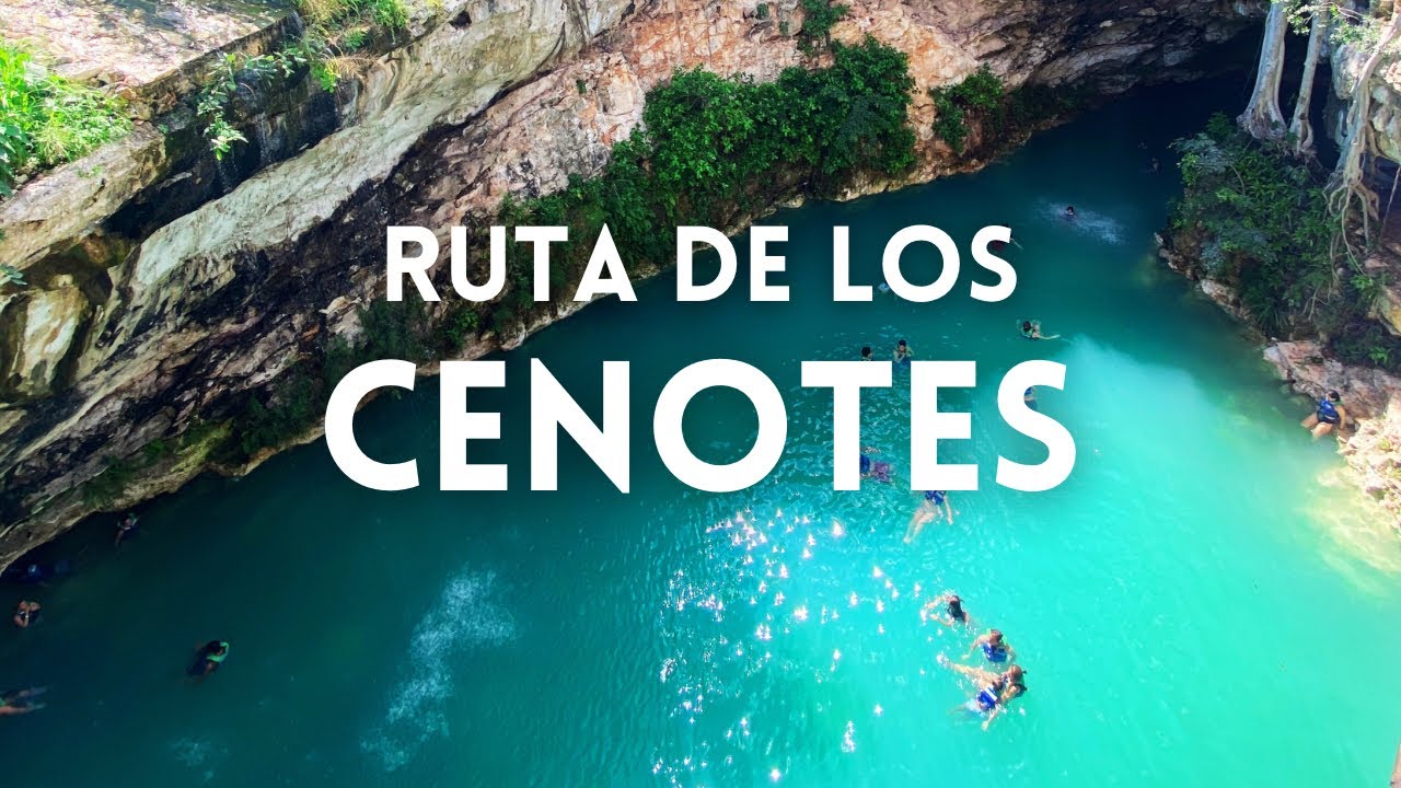 ✅ Ruta ESPECTACULAR ¡en bicicleta! Visitamos los PRECIOSOS cenotes de Santa Bárbara Homún Yucatán