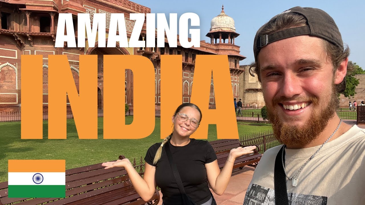 FIRST TIME IN INDIA - AGRA!! 🇮🇳 Foreigners Explore The REAL INDIA! - Through a Locals Eyes