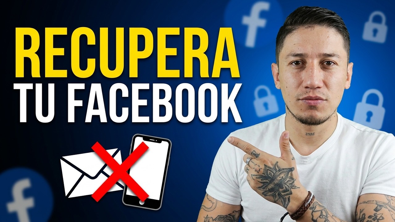 Cómo RECUPERAR tu Cuenta de FACEBOOK SIN correo y SIN número 📱 Desde el Teléfono