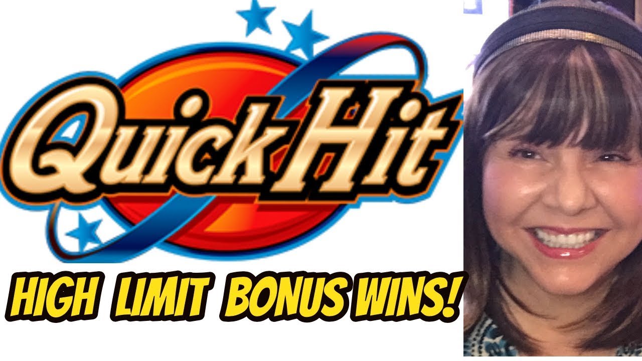 HIGH LIMIT QUICK HIT BONUS WINS!
