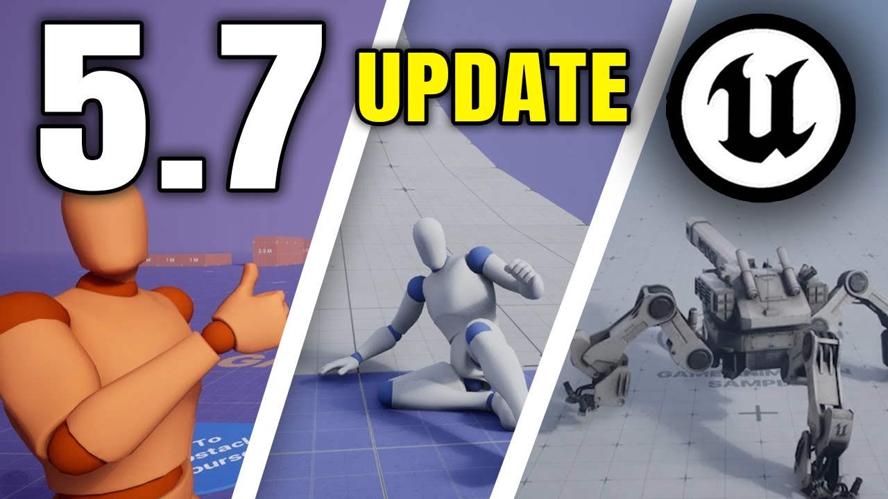 Обновление Game Animation Sample 5.7 уже здесь! - Unreal Engine 5.7