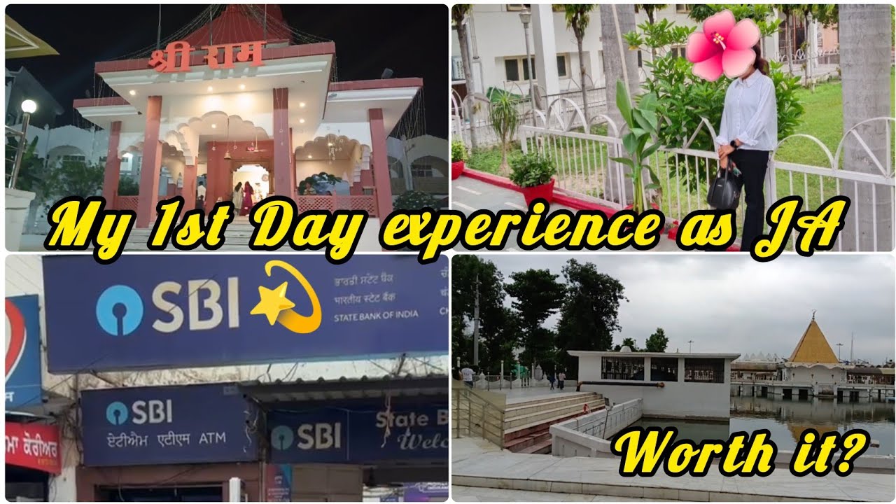 My 1st Day Experience as SBI Junior Associate (JA) ✨🥰🧿