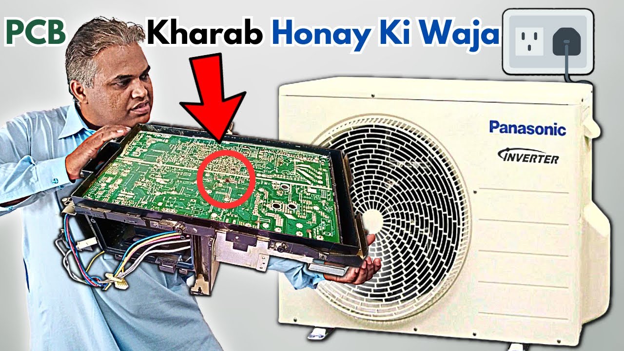 Reason Why Inverter Ac PCB Problem & Fails!!