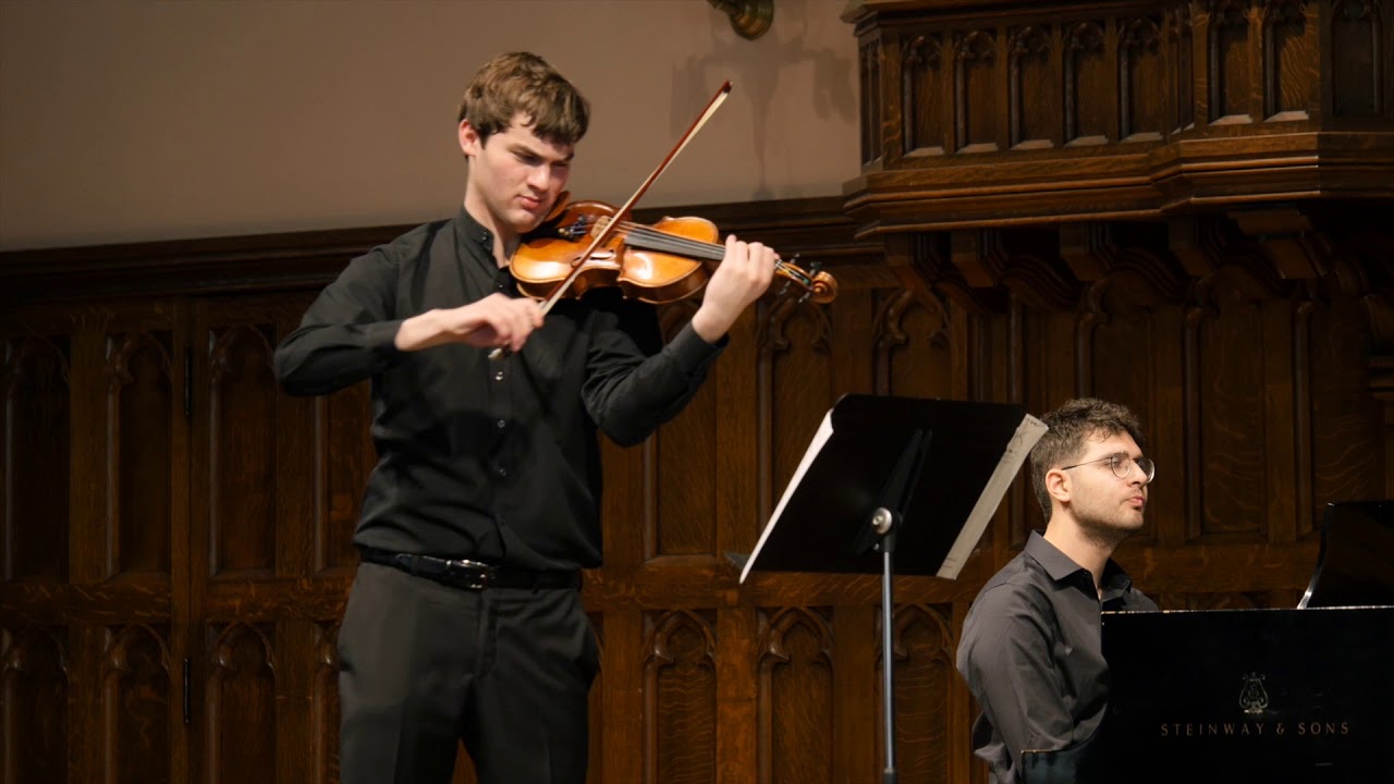 BARTÓK: Rhapsody No. 1 for Violin and Piano – ChamberFest Cleveland (2019)