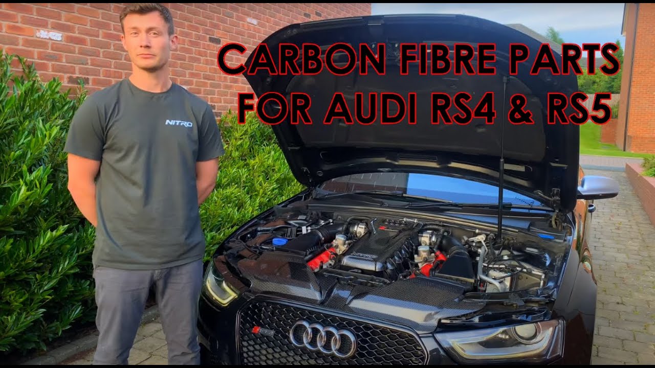 Carbon Fibre Engine Parts for the Audi RS4 & RS5 V8 4.2L FSI