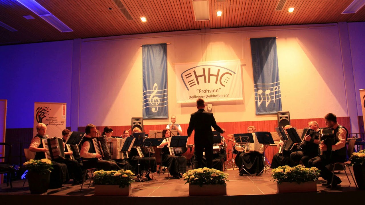 Handharmonika Club Deilingen spielt Riverdance von B.Whelan, Bearb. H.G.Kölz