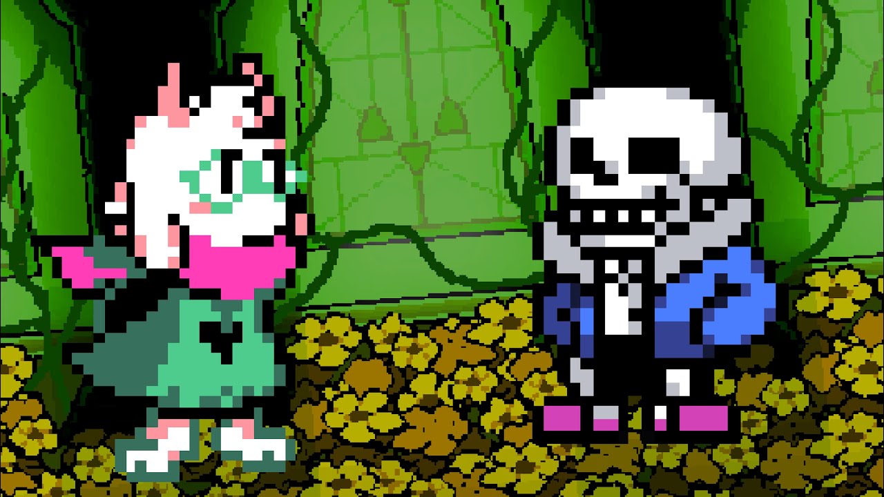 Deltarune Chapter 5: Song That Plays When You Talk To Sans (Ralsei vs. Sans Secret Boss Theme)