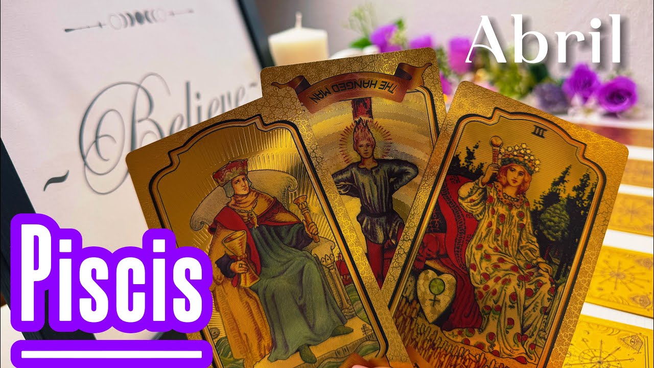 PISCIS♓️&iexcl;TODO SE ALINEA! COSAS QUE LLEGAN A TI EN ABRIL&hellip;