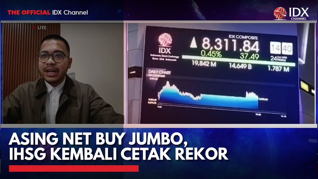 Asing Net Buy Jumbo, IHSG Kembali Cetak Rekor | 2ND SESSION CLOSING