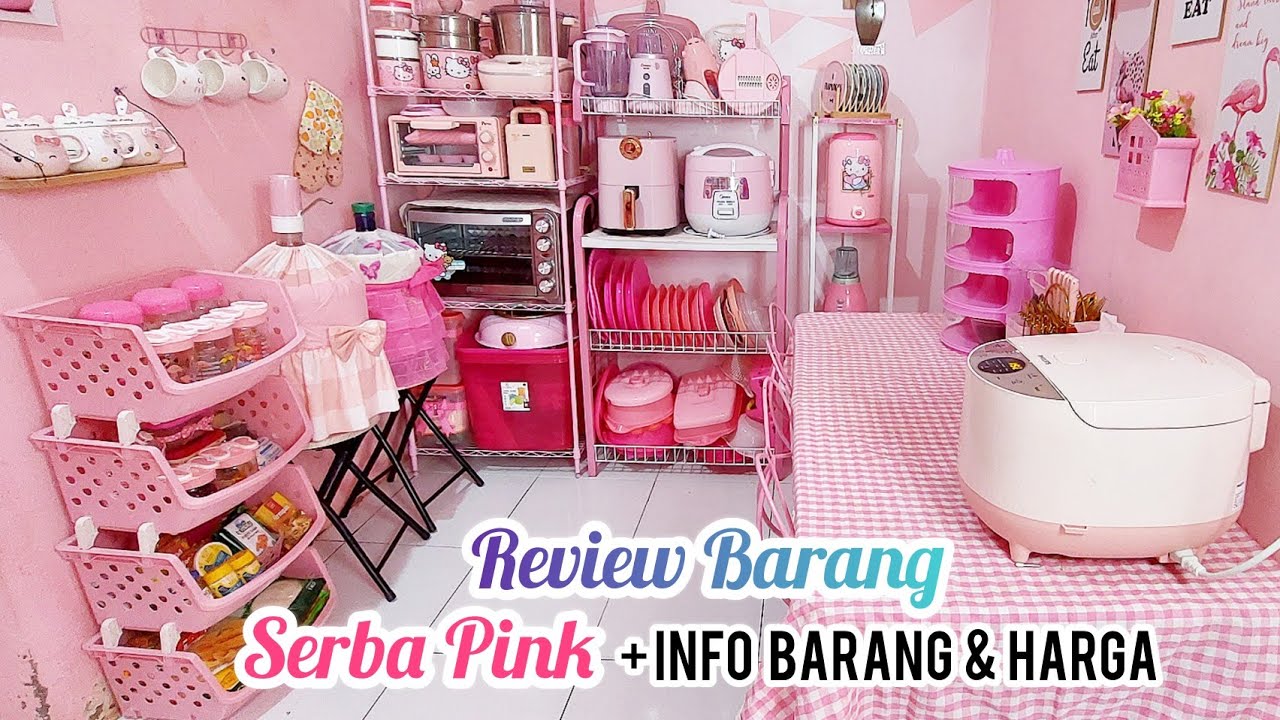 REVIEW ALAT DAPUR PINK + INFO HARGA DAN PEMBELIAN  | DAPUR SERBA PINK