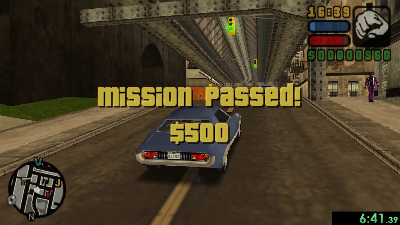 GTA: Liberty City Stories - Speedrun (03:25:66)
