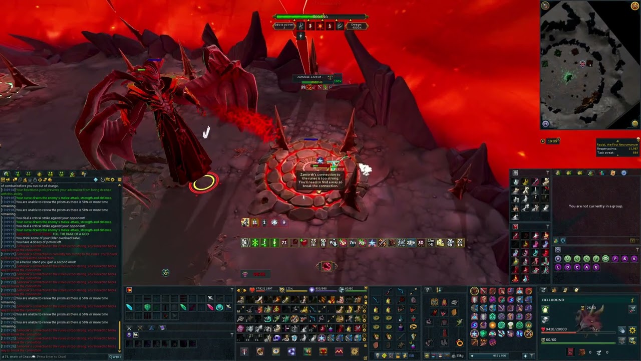 Zamorak Wrath of Chaos 4000% (Melee)