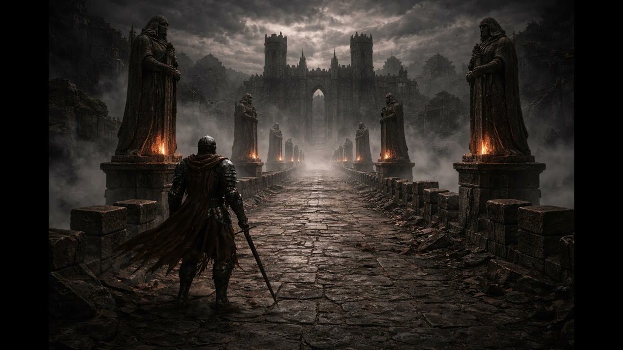 Ancient Causeway | Dark Fantasy Ambience for Deep Chill, Focus & Calm