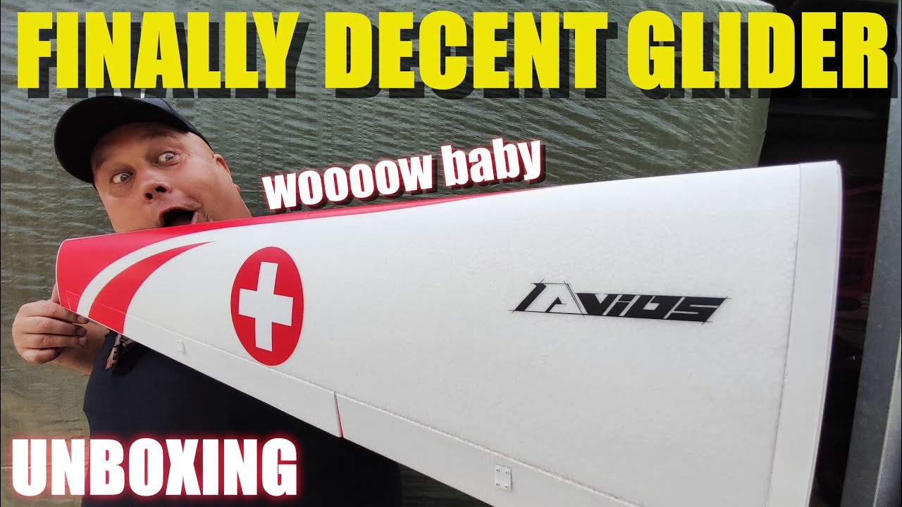 Avios Kobuz 2200mm Sports-Scale Aerobatic Glider w/Flaps PNF EPO  UNBOXING