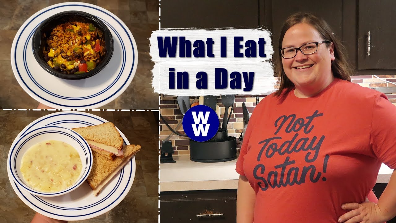 What I Eat in a Day | WW Green Plan | Trader Joe's Chicken Burrito Bowl | Loaded Baked Potato Soup