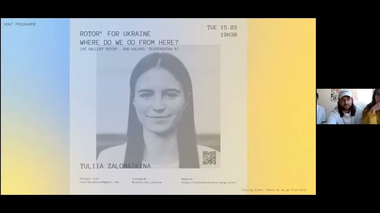 Yana Deliyska, Poppy Bell, Pablo Encinas Alonso - Rotor2 for Ukraine | CW02: Introduction to Commons