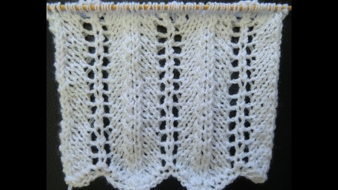 Strickmuster Nr.77 * EINFACHES SOMMERMUSTER *