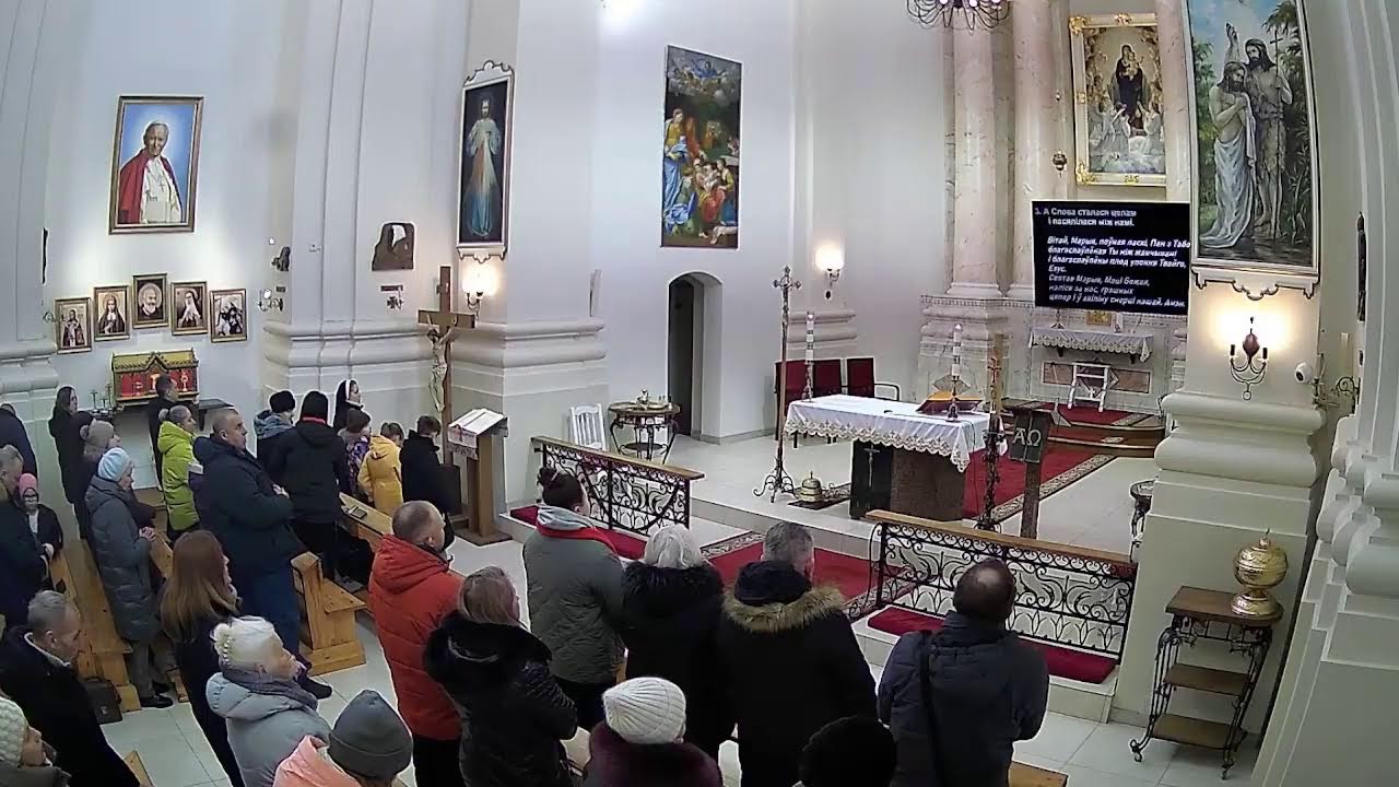 Прямая трансляция пользователя Парафiя Нараджэння Найсвяцейшай Панны Марыi