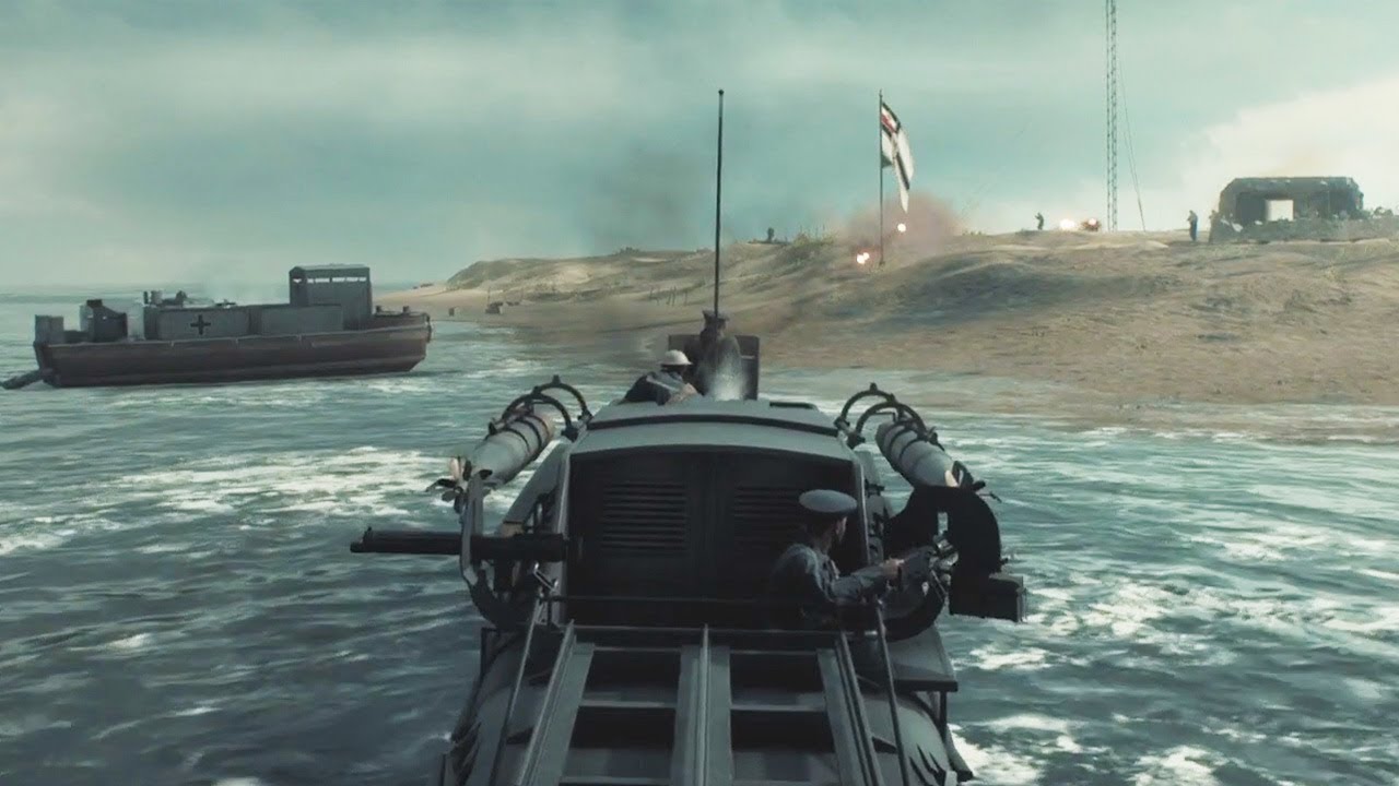 OUTSTANDING MARINES! - Battlefield 1 Turning Tides Heligoland Bight No Hud Gameplay