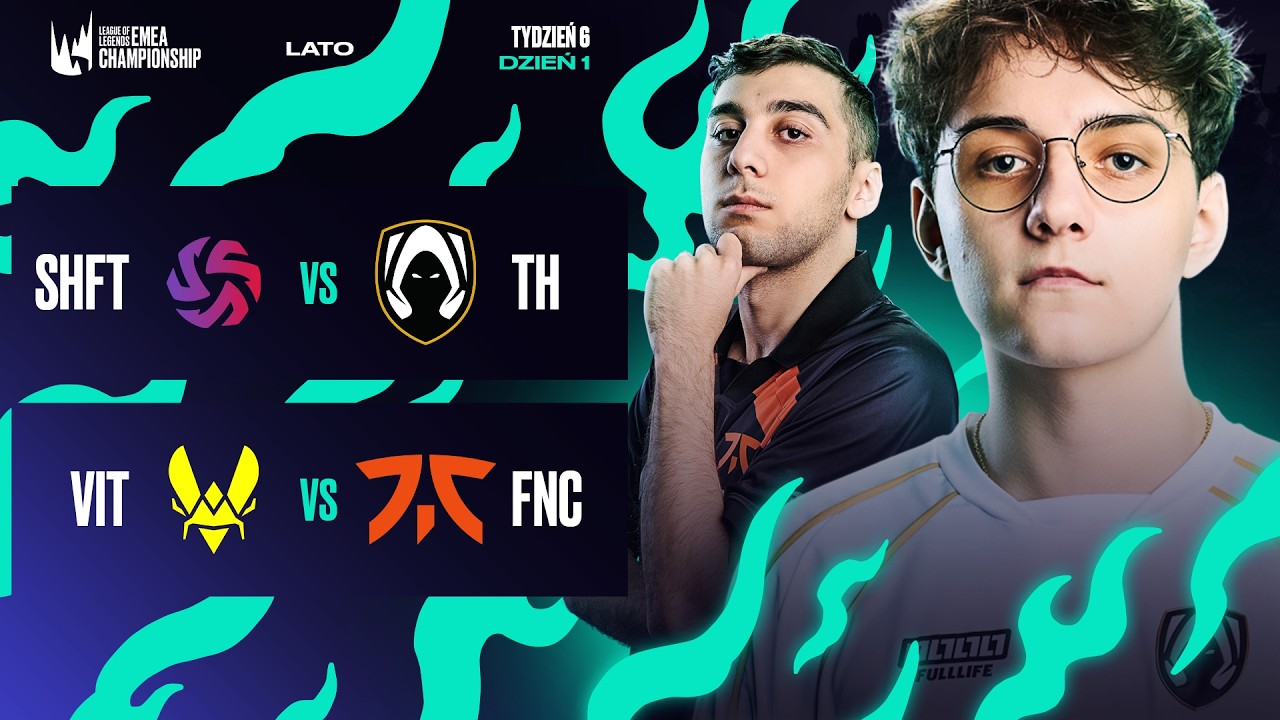 🔴TEAM HERETICS vs SHIFTERS🔴TEAM VITALITY vs FNATIC🔴W6D1 LEC SUMMER 2026🔴