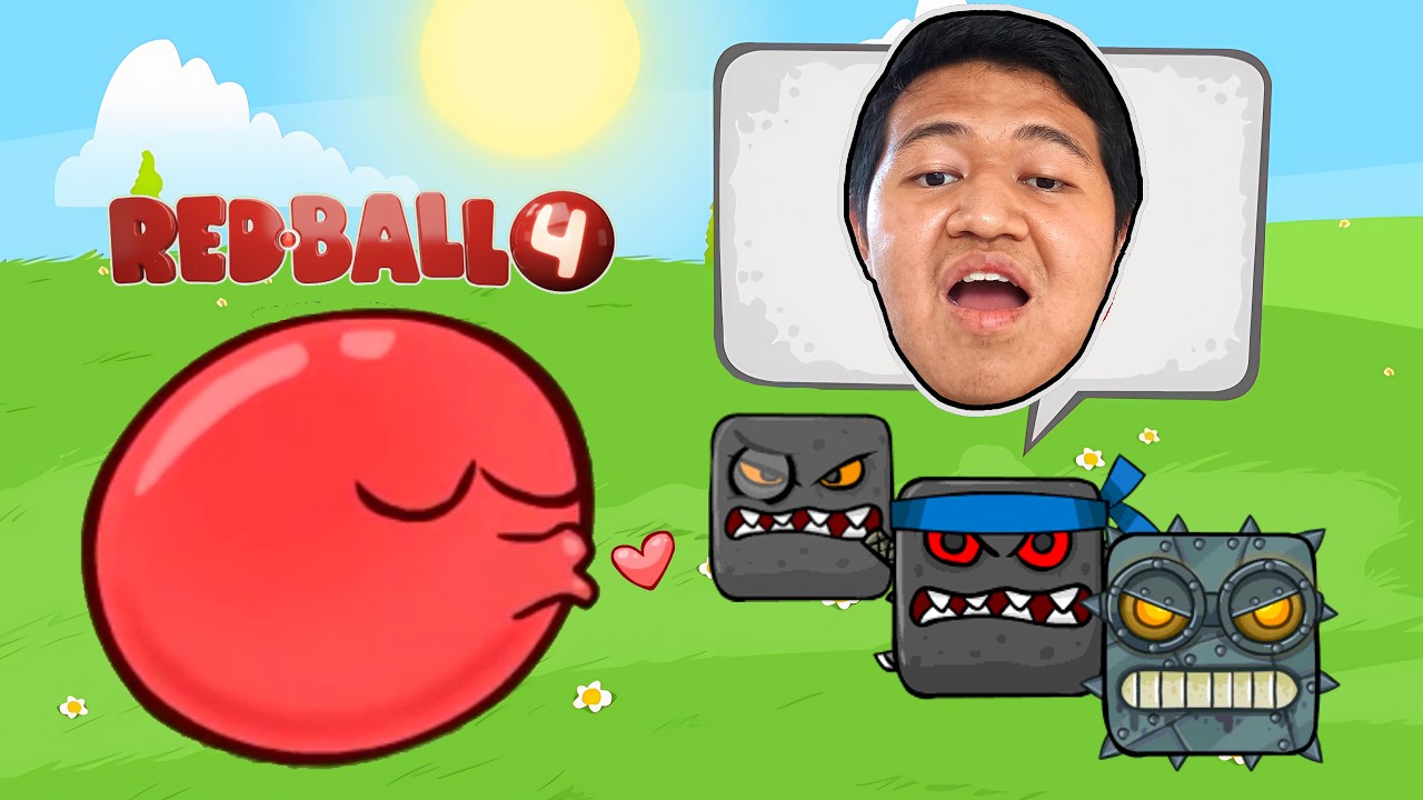 Red Ball 4 - Bad Physics - All Levels - All Volumes - All Bosses