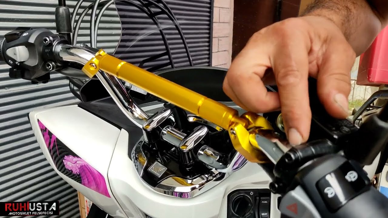 YENİ MODEL PCX/USTASINDAN AYNA AYARI