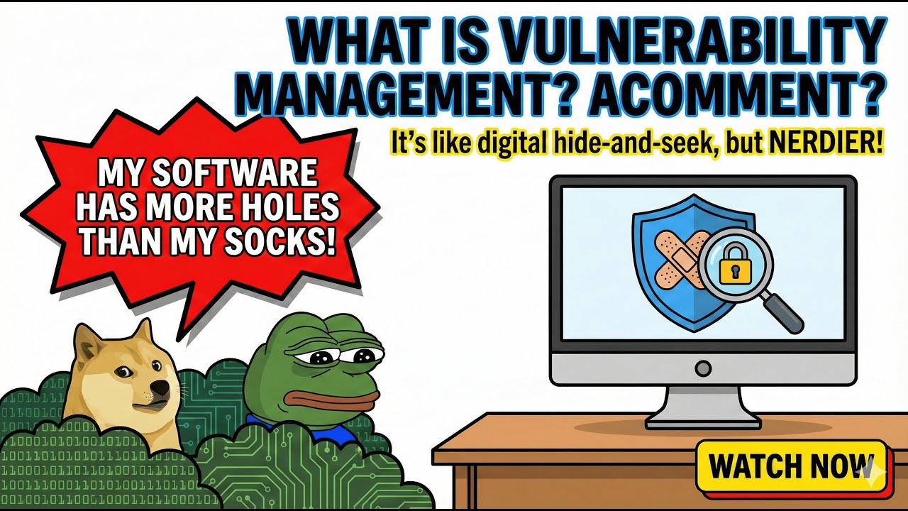 What is Vulnerability Management? (Fixing Software with More Holes than Socks! 🧦)