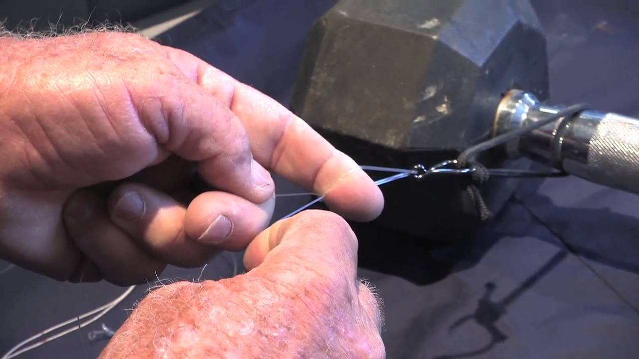 John Collins on how to tie the Springer knot.