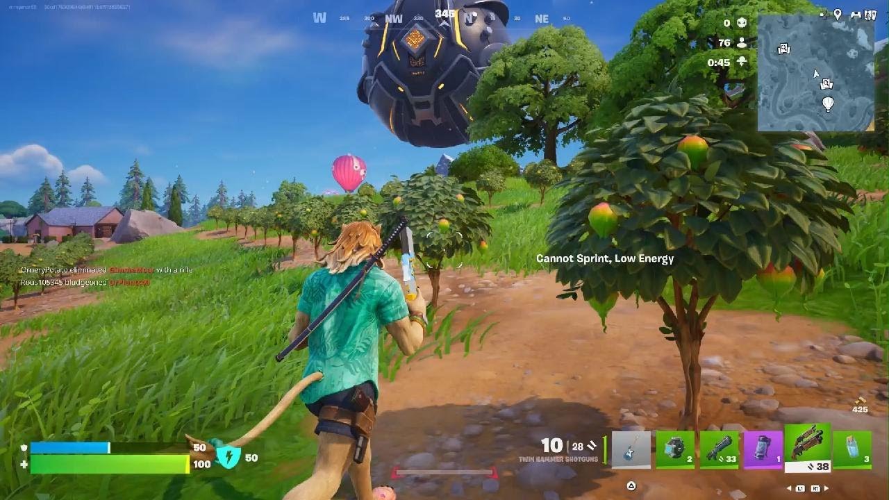 Fortnite Gameplay.