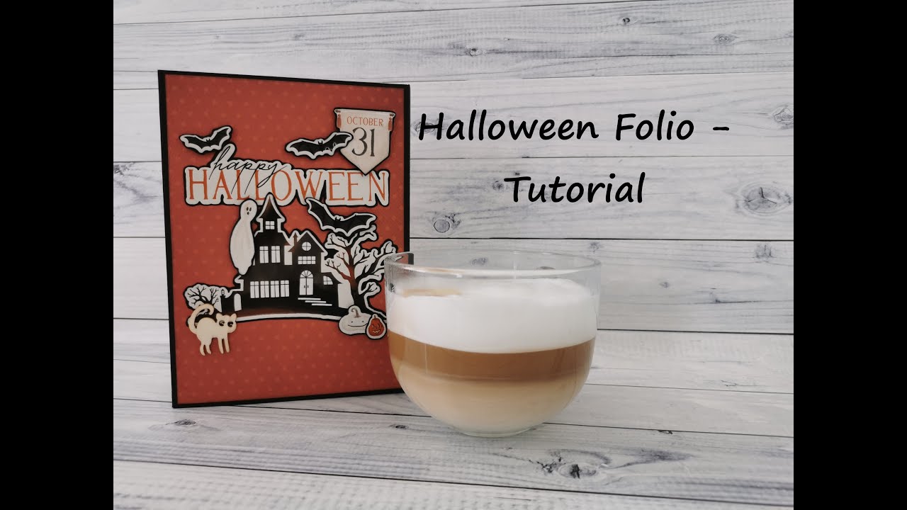 Halloween folio - tutorial