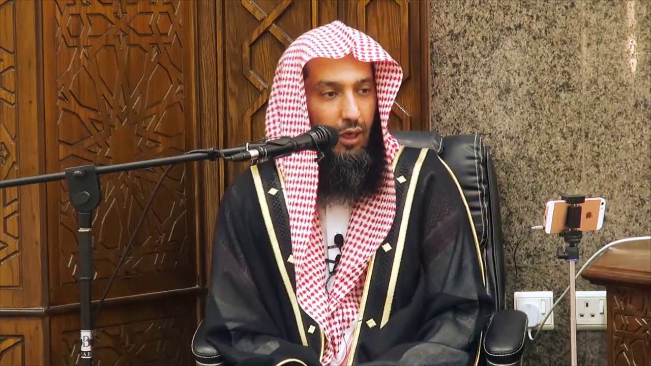 كلمة بعنوان (تأملات في آيات) للشيخ: عبدالسلام العييري