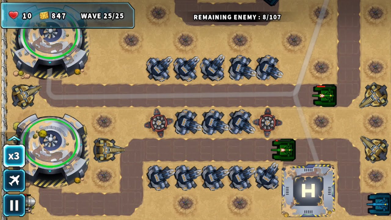 Tower Defense Rush Stage 59