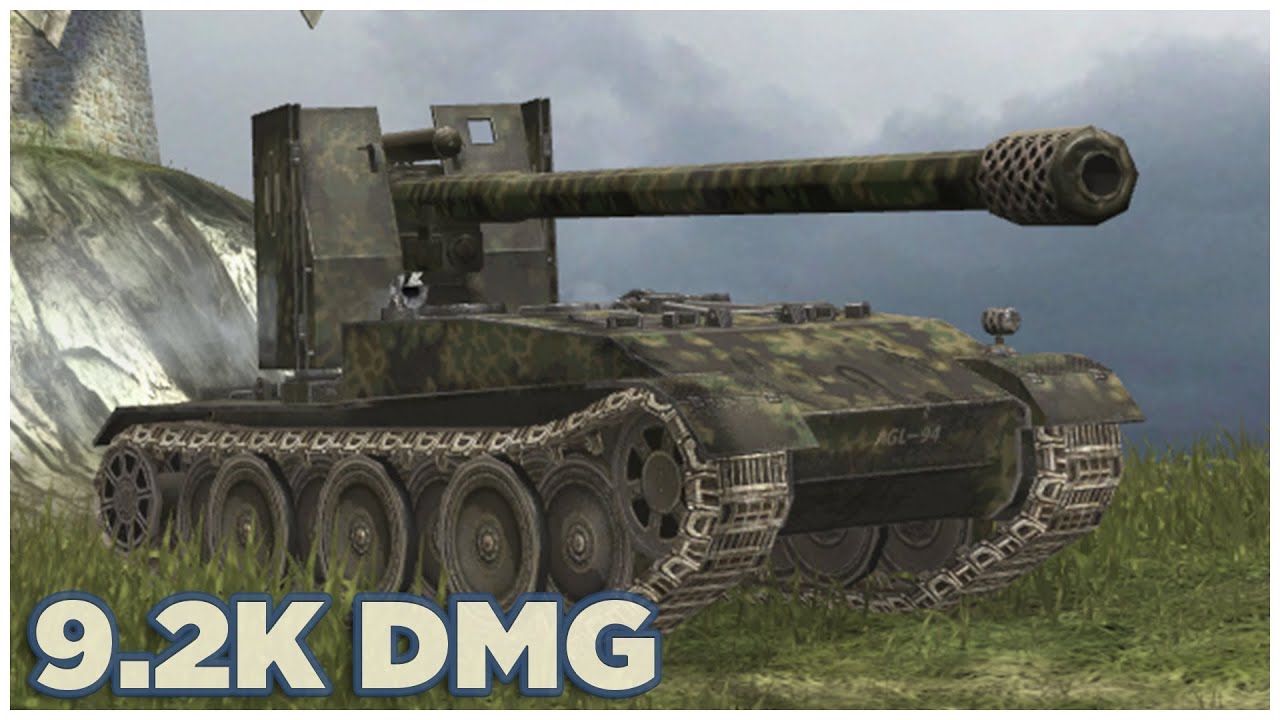 Grille 15 • 9.2К УРОНА • 4 ФРАГА • WoT Blitz