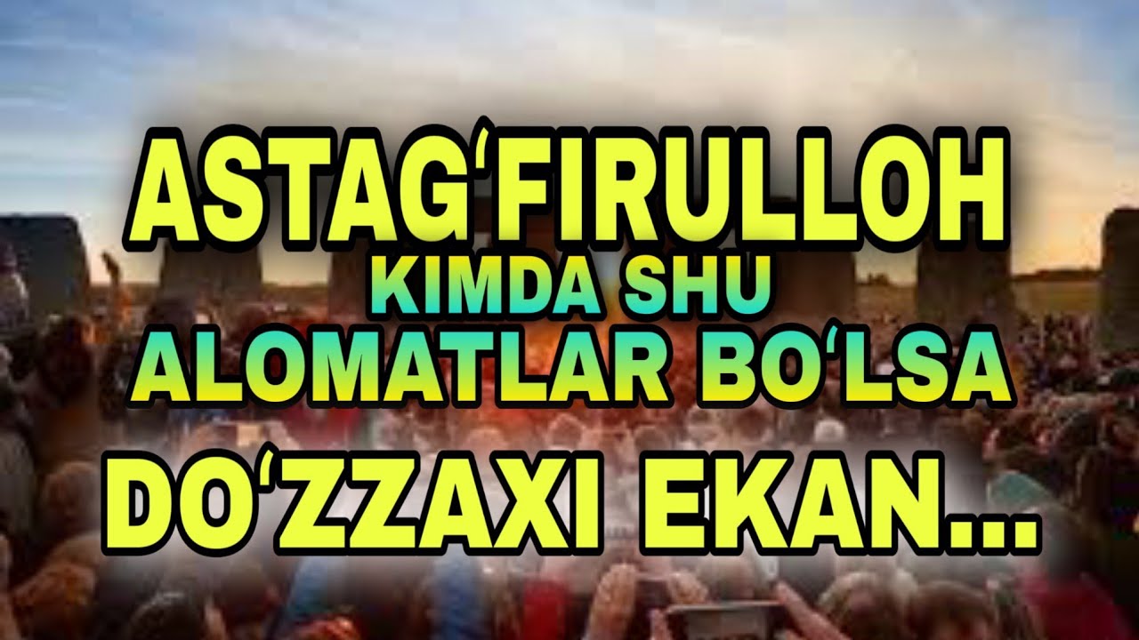 BARDOSHINGIZ YETSA OXIRIGACHA ESHITING...