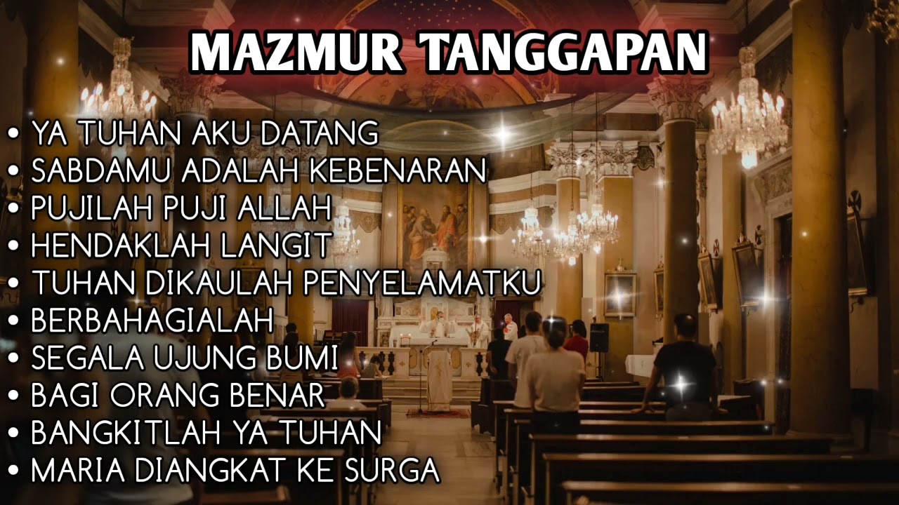 MAZMUR TANGGAPAN GEREJA KATOLIK