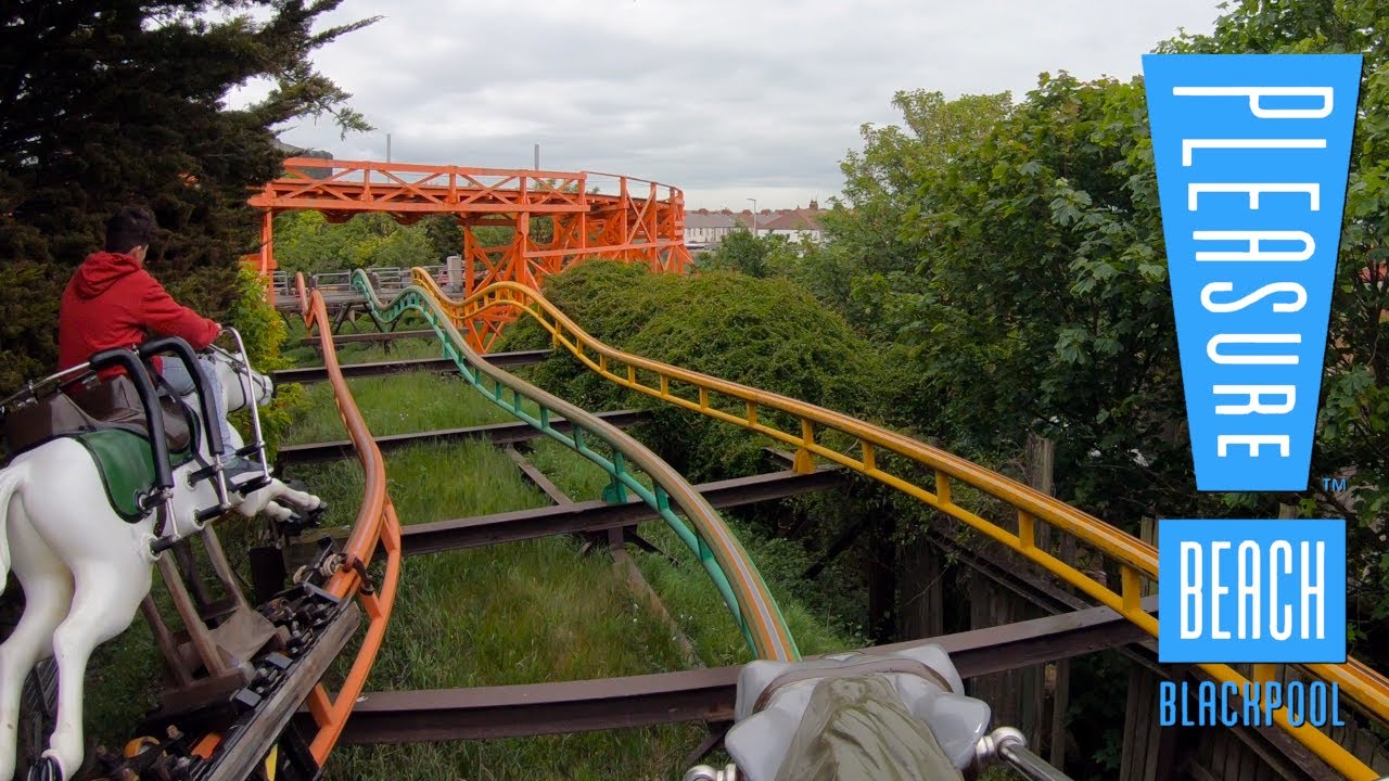 Steeplechase On-Ride POV 4K | Blackpool Pleasure Beach