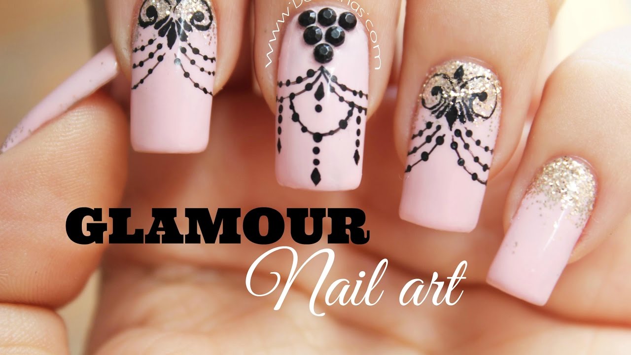 Decoración de uñas Glamour - Glamour Nail art