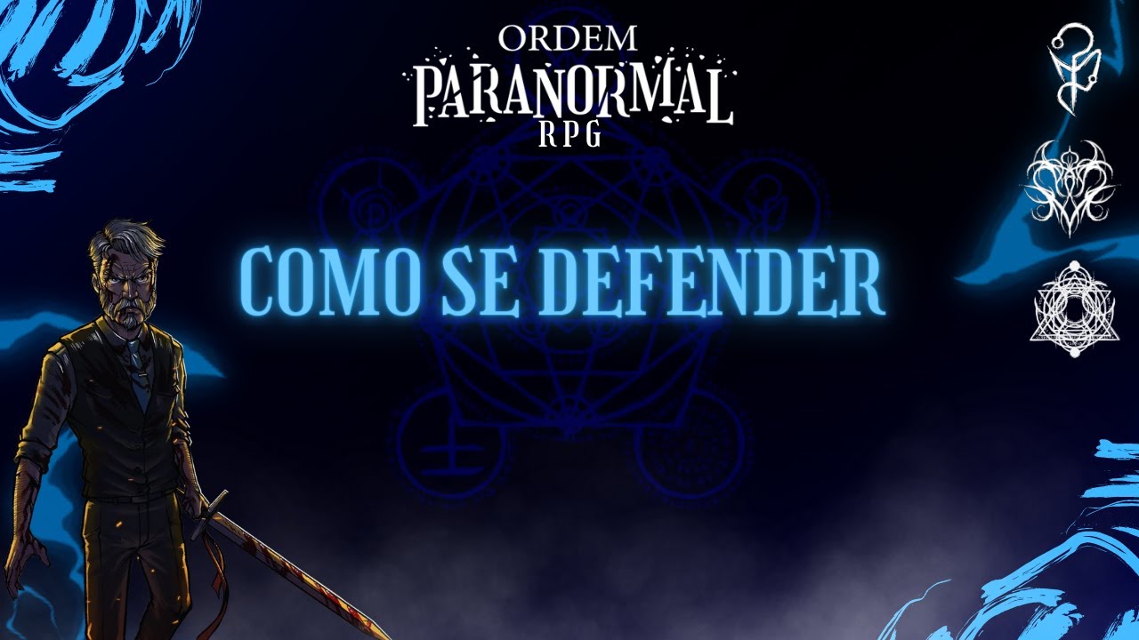 COMO SE DEFENDER EM ORDEM PARANORMAL | Ordem Paranormal - Mestre Mascarado