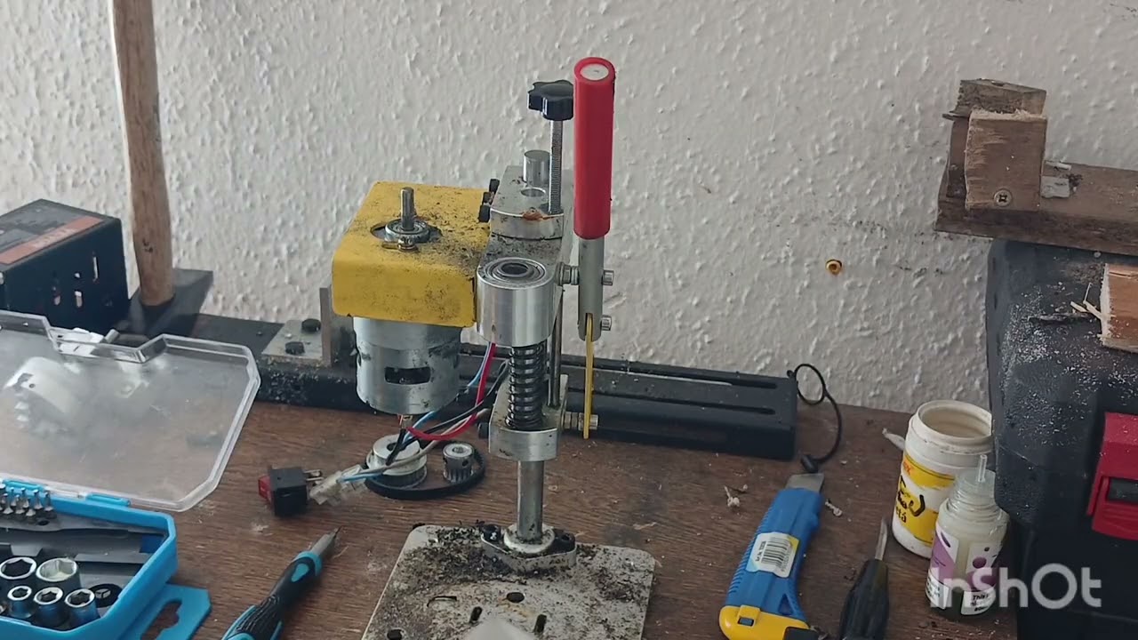 Výroba mini soustruhu # 1