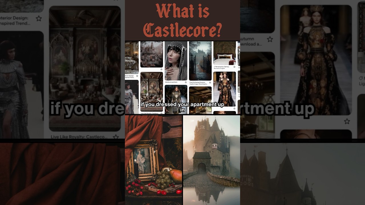 Что такое Castlecore? 🏰⚔️🖤