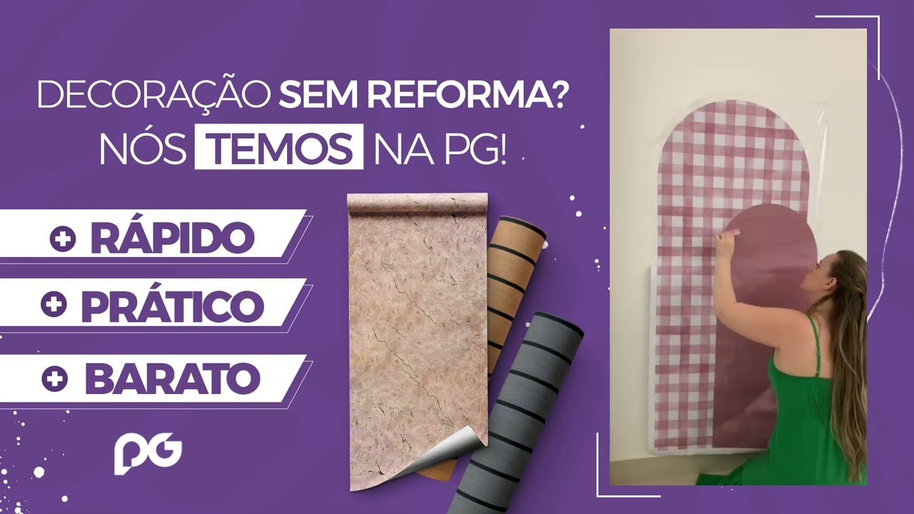 Cantinho Decorado com Adesivo Arco Xadrez (Ficou Perfeito!)