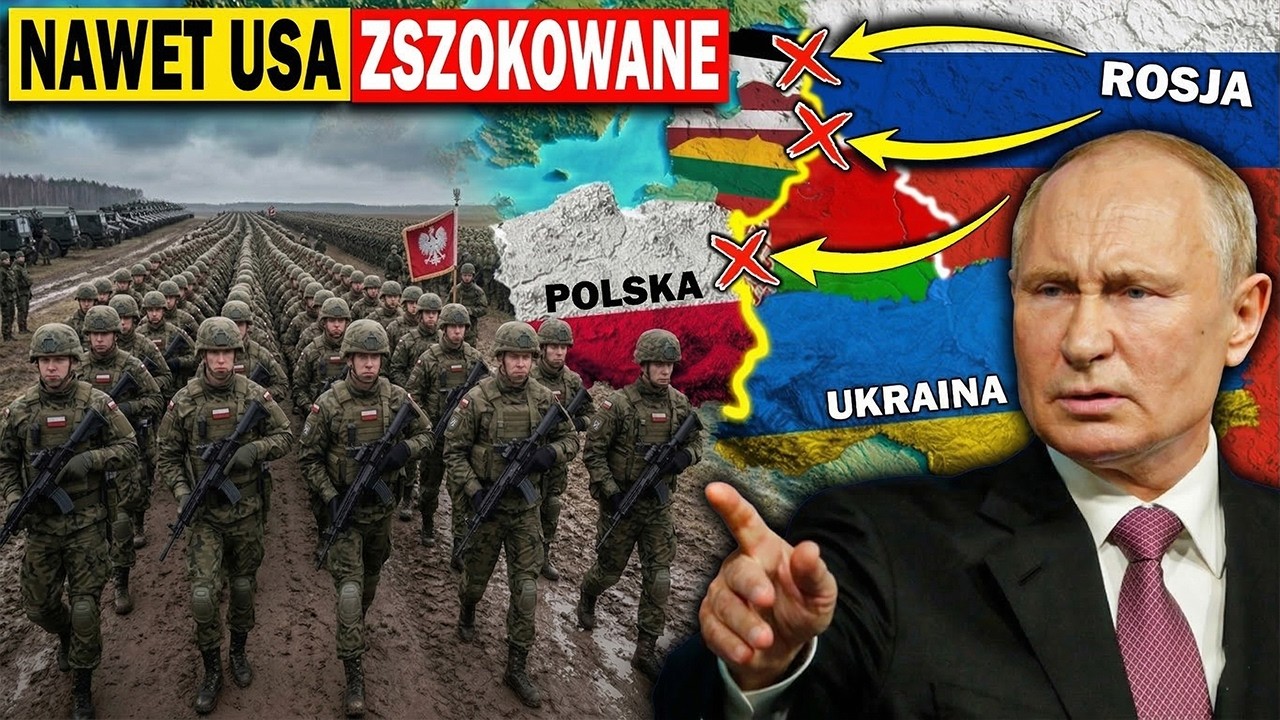 Putin pr&oacute;buje wedrzeć się do państw bałtyckich... Teraz NATO całkowicie OSACZYŁO armię rosyjską!