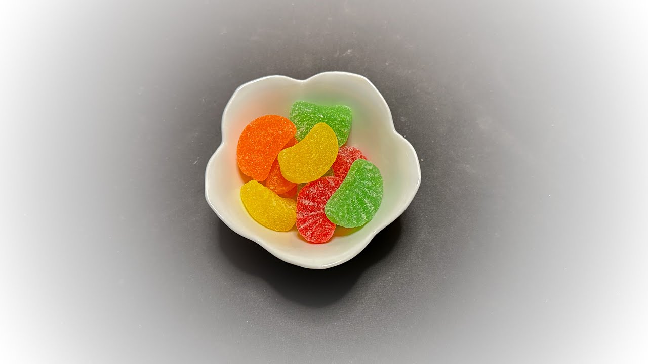ASMR Eating fruit gummies, no talking heavy breathing