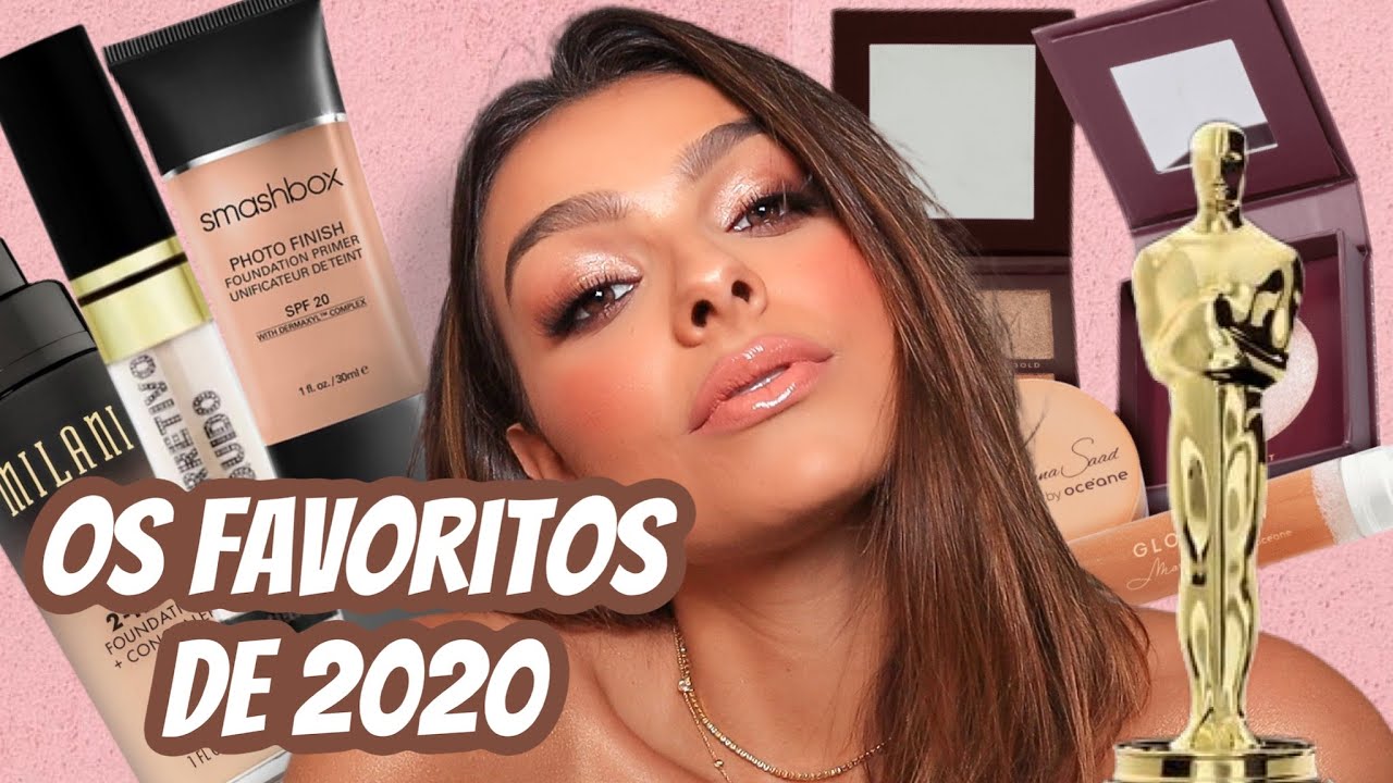 MAKE COM FAVORITOS DE 2020! Os melhores produtos!